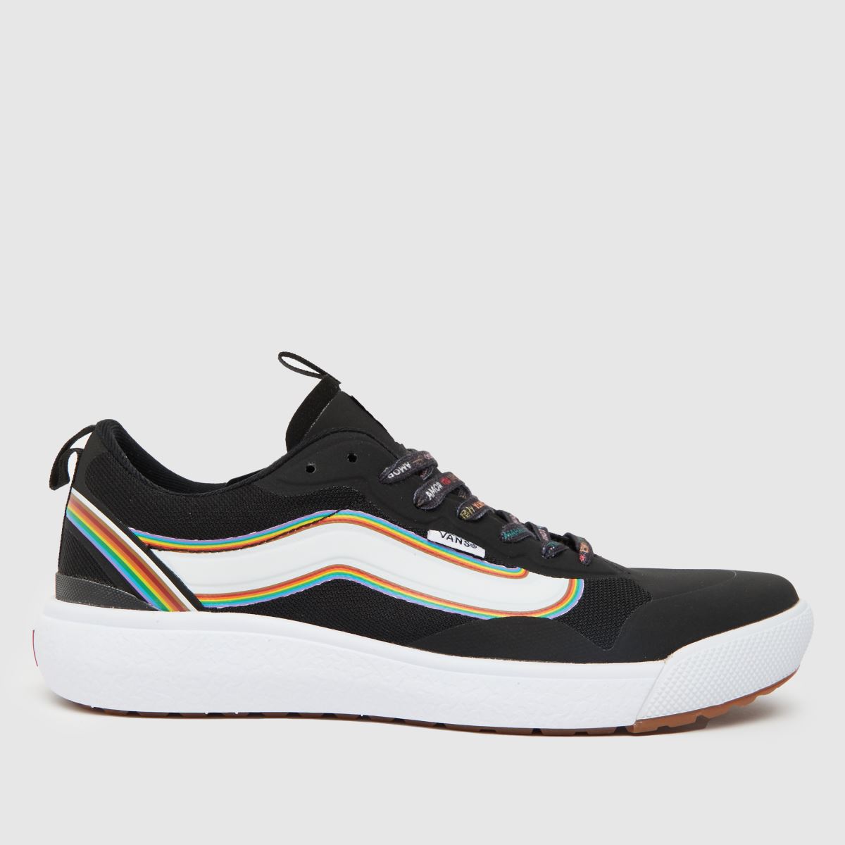 Vans Black & White Ultrarange Exo Pride Trainers