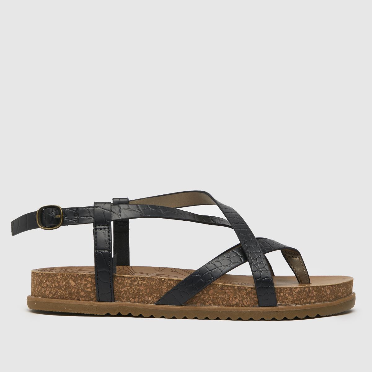 Blowfish Malibu Black Foxtail-b Vegan Sandals