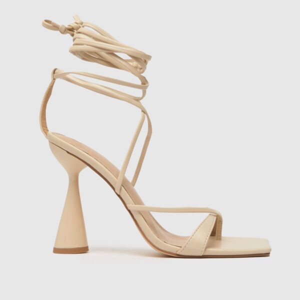 Schuh Natural Sullivan Strappy High Heels