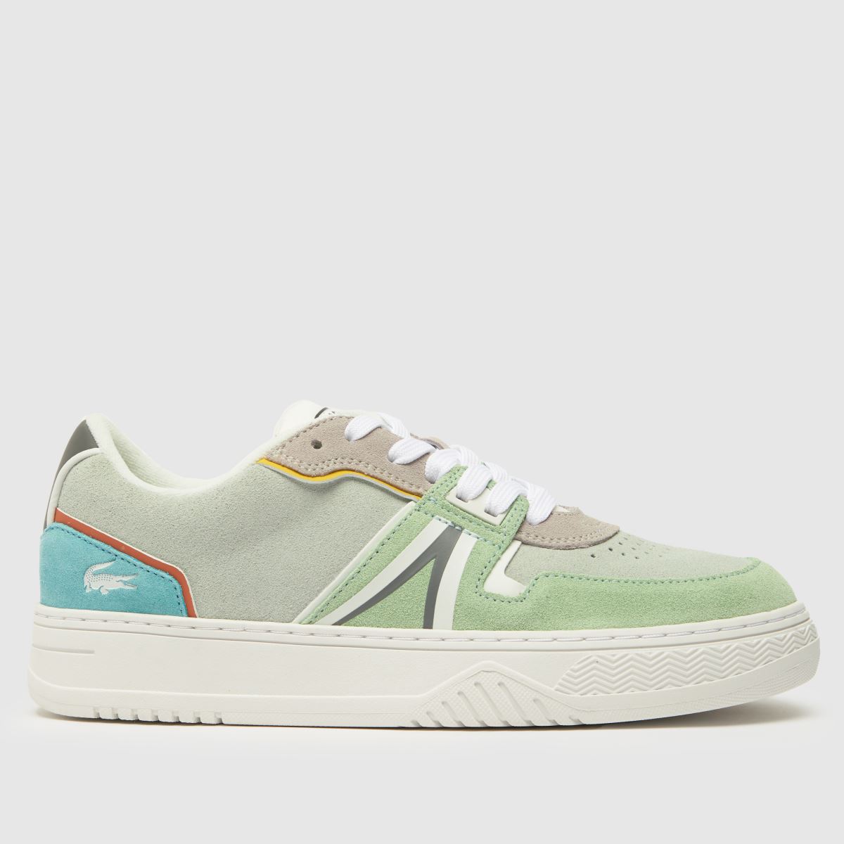 Lacoste L001 In White & Pl Blue