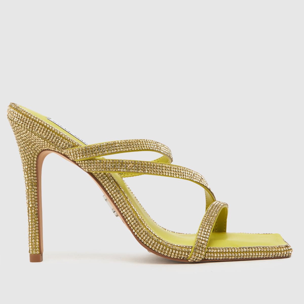 Steve Madden Annual Sandal High Heels In Lime