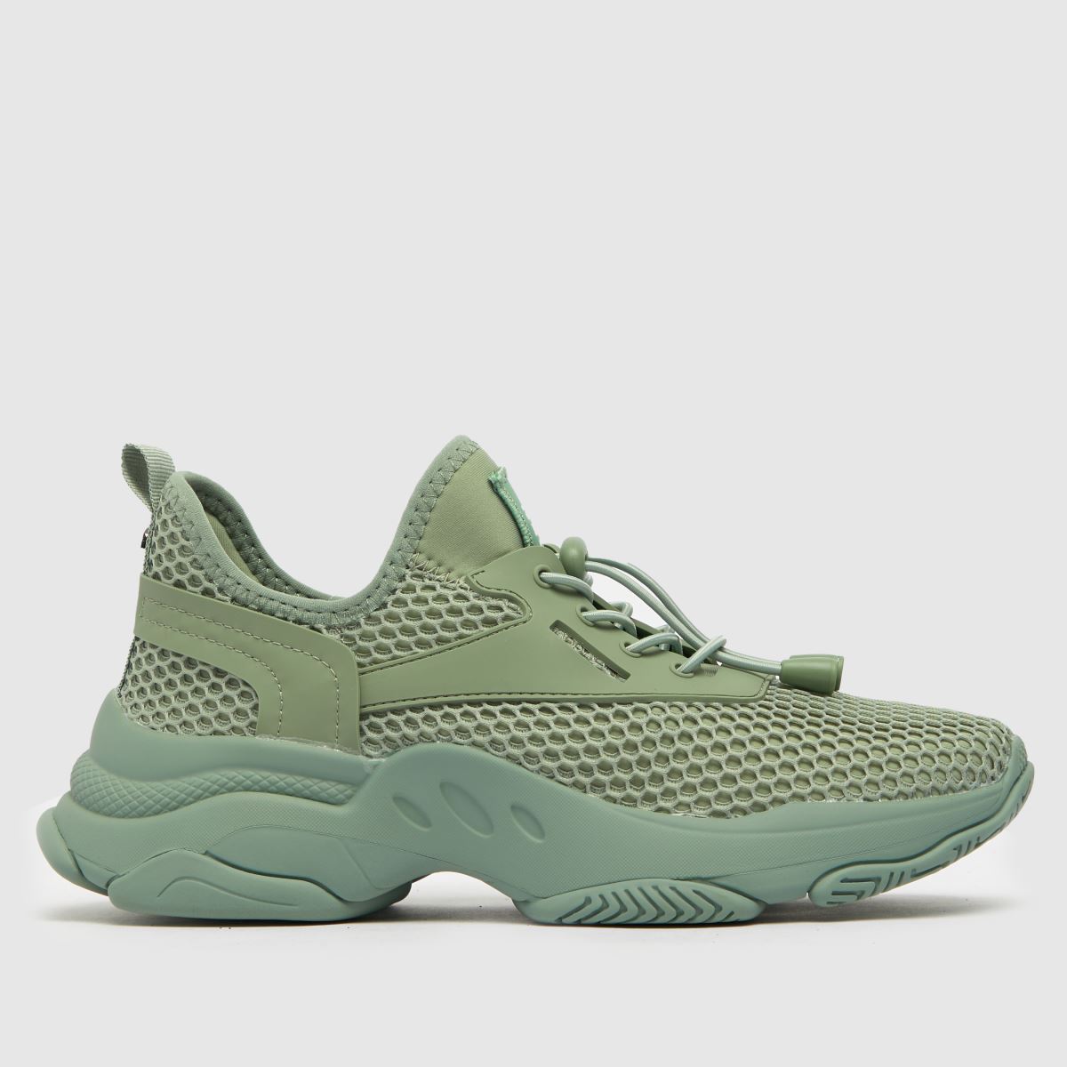 Steve Madden mastery trainers in light green