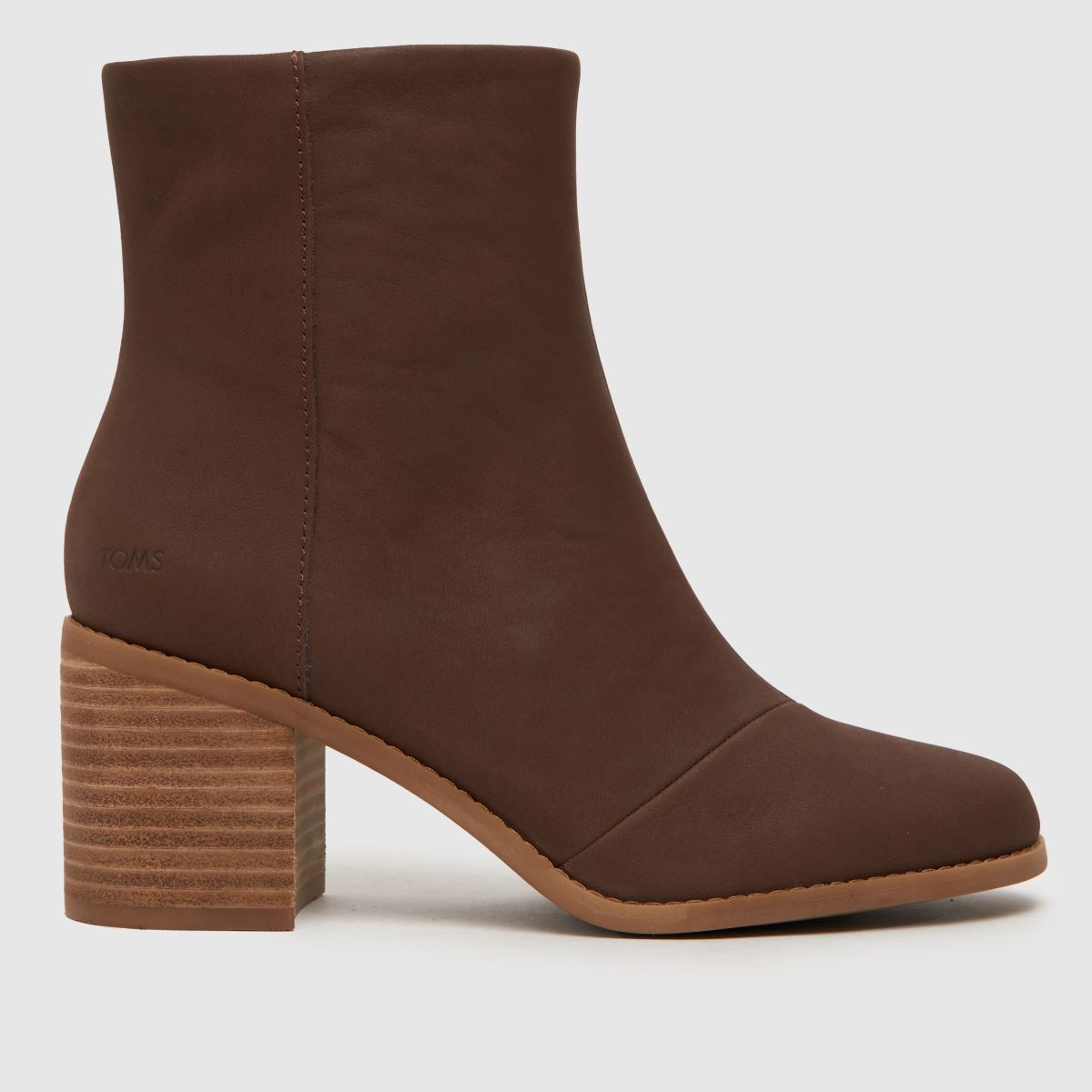 TOMS evelyn boots in brown