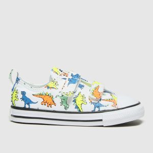 Converse multi 2v lo dino Boys Toddler Trainers