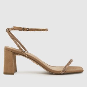 Steve Madden leva high heels in rose gold