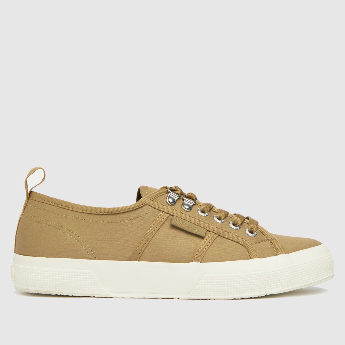 Superga 2750 trench trainers in beige