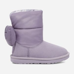 UGG® Bailey Bow Maxi Boot for Kids in Purple, Size 7, Textile