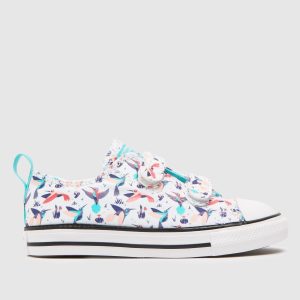 Converse multi all star lo 2v happy Girls Toddler trainers