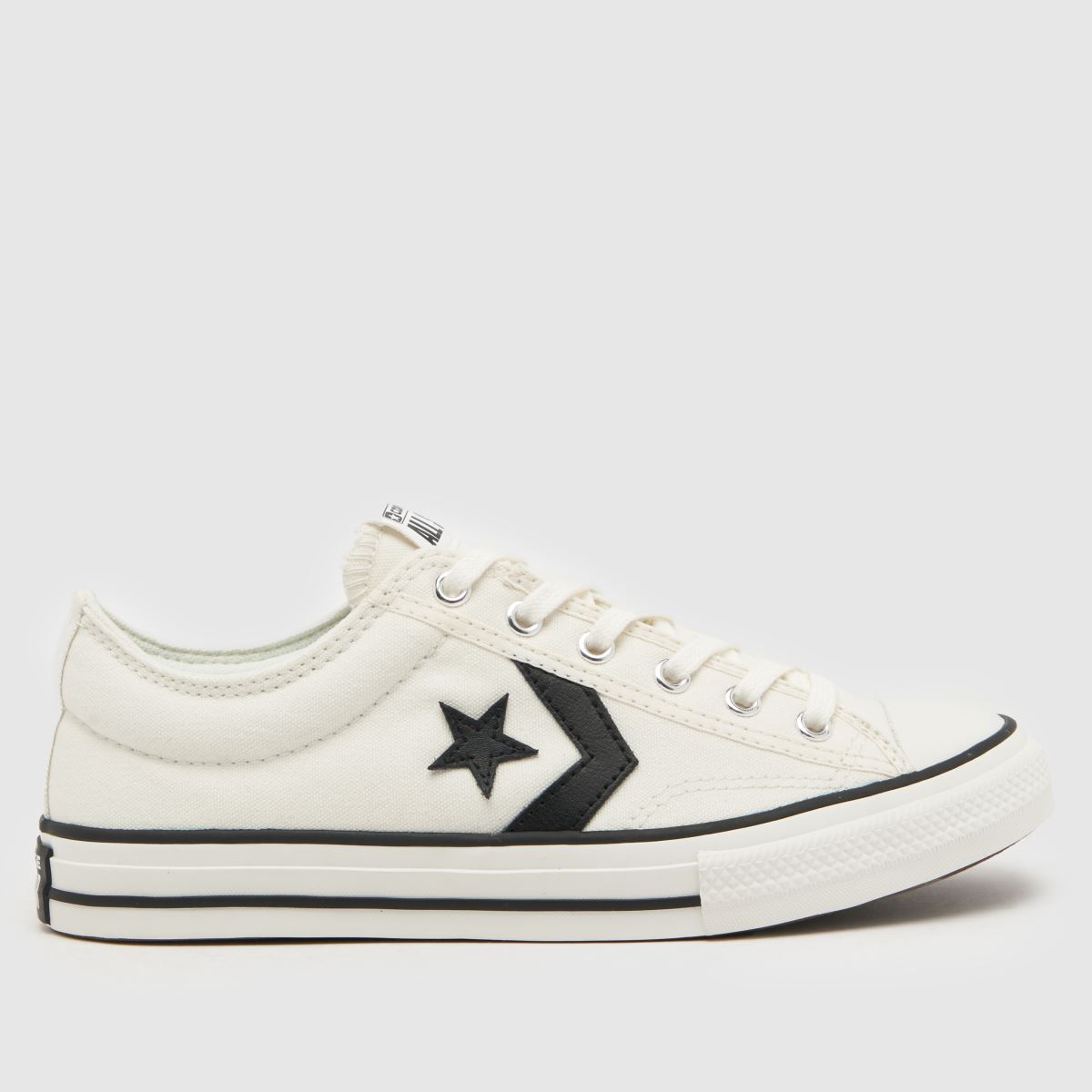 Converse white & black star player 76 Boys Youth trainers Converse white & black star player 76 Boys Youth trainers