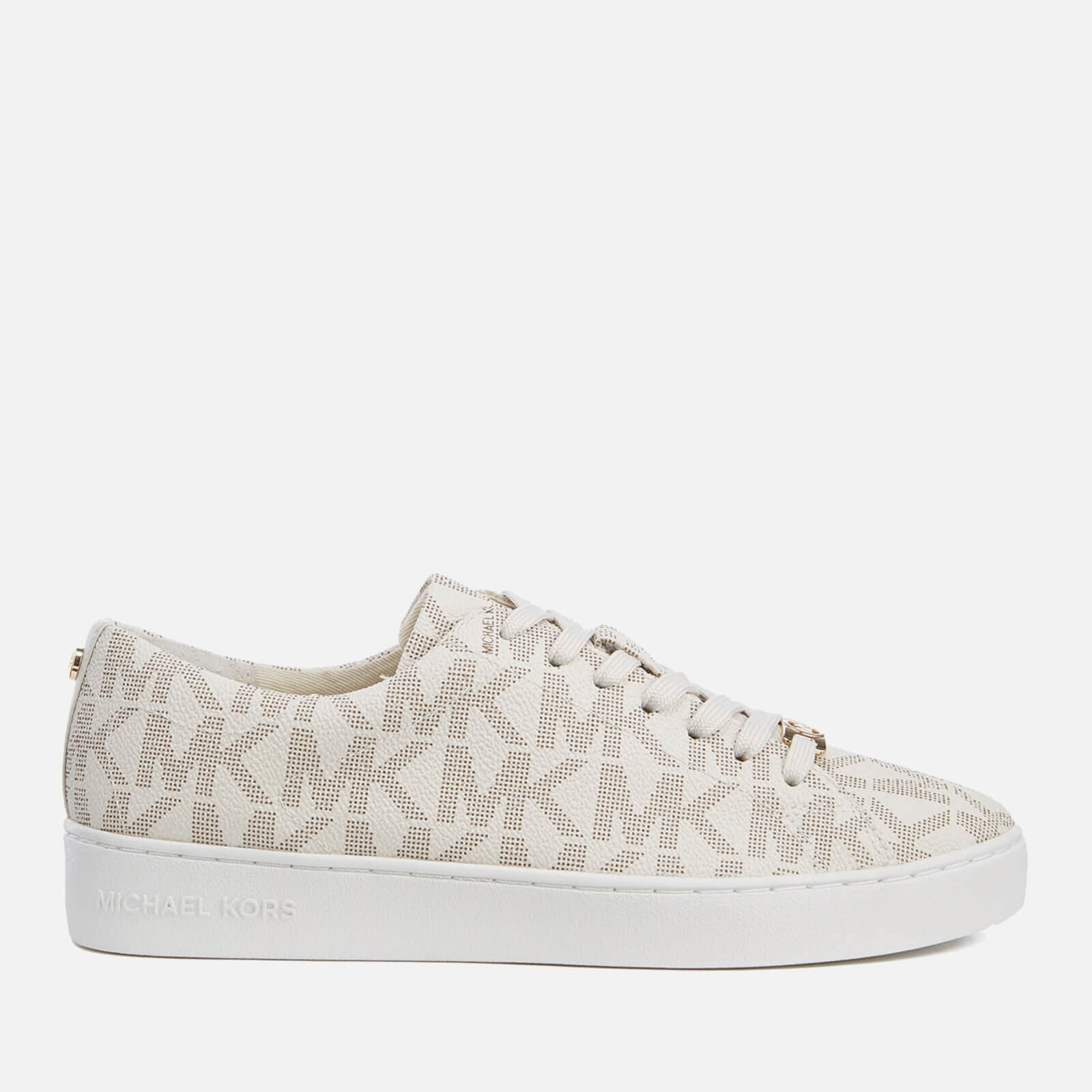 MICHAEL Michael Kors Women's Keaton Cupsole Trainers - Vanilla - UK 3 MICHAEL Michael Kors Women's Keaton Cupsole Trainers - Vanilla - UK 3