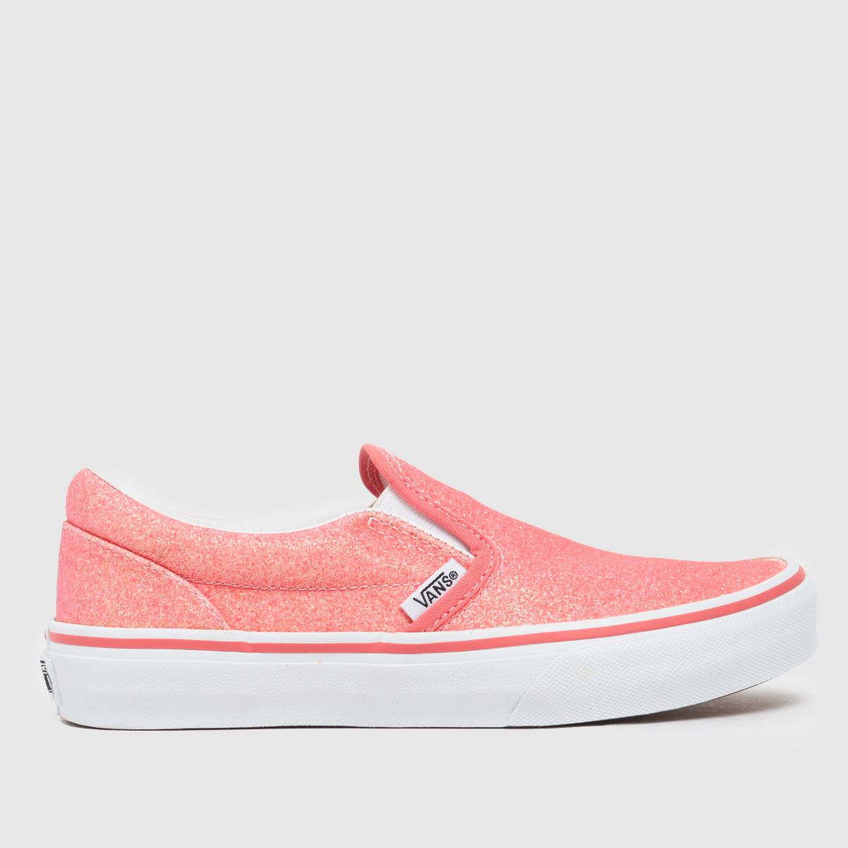 Vans pink classic slip-on Girls Junior trainers