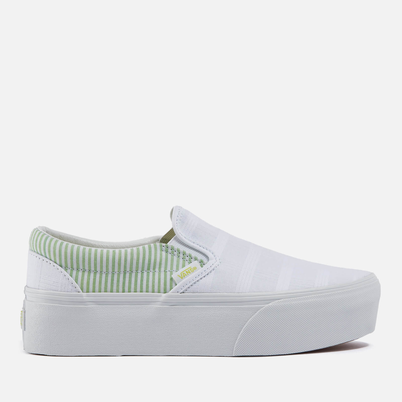 Vans Women's Summer Picnic Classic-Slip On Stackform Trainers - 4