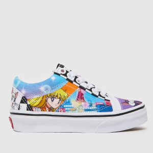 Vans multi old skool sailor moon Junior trainers