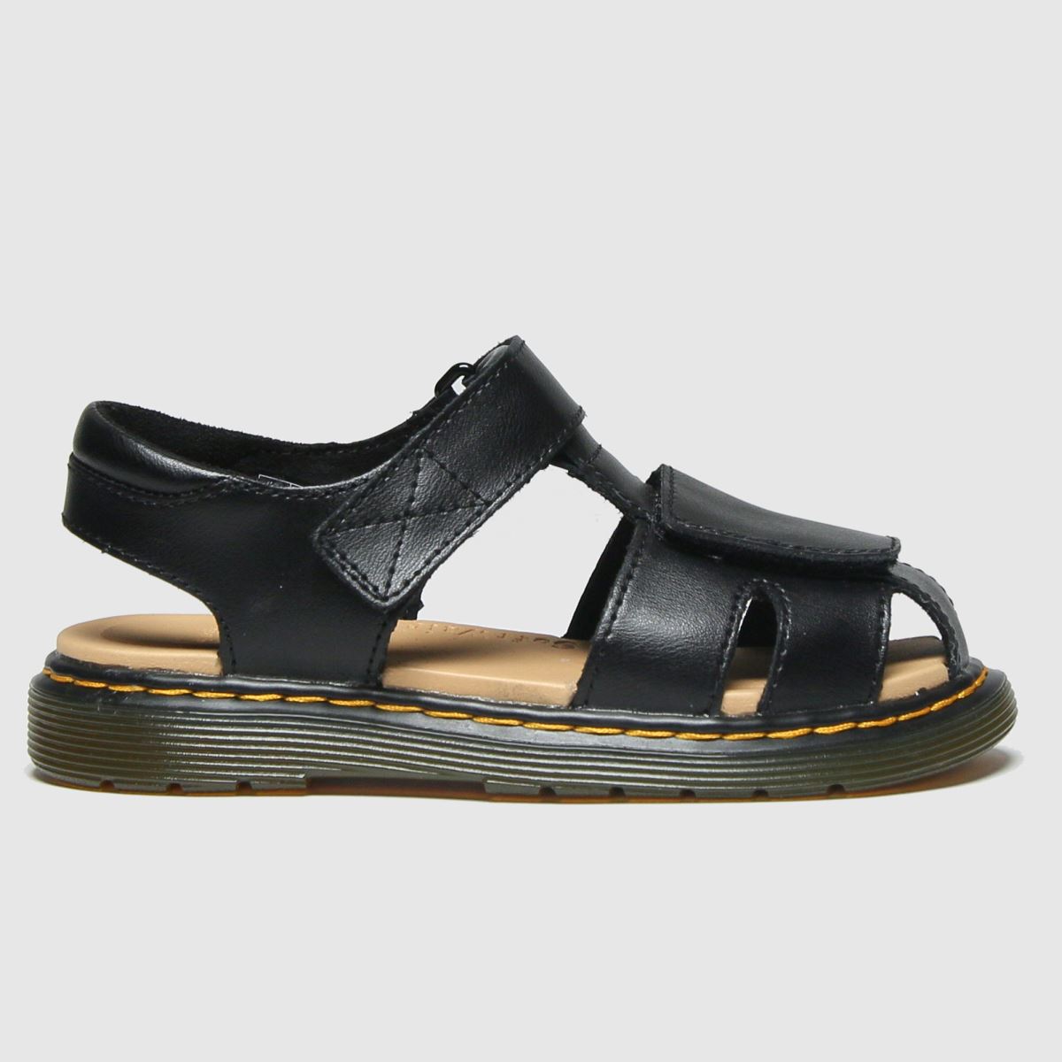 Dr Martens black moby ii Junior sandals