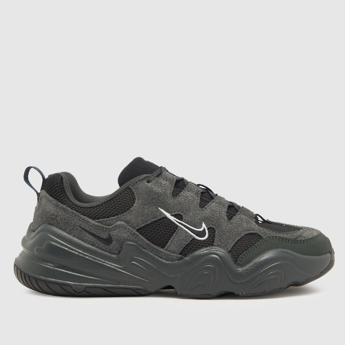 Nike tech hera trainers in dark grey Nike tech hera trainers in dark grey