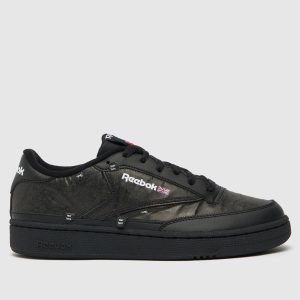 Reebok club c 85 x u trainers in black