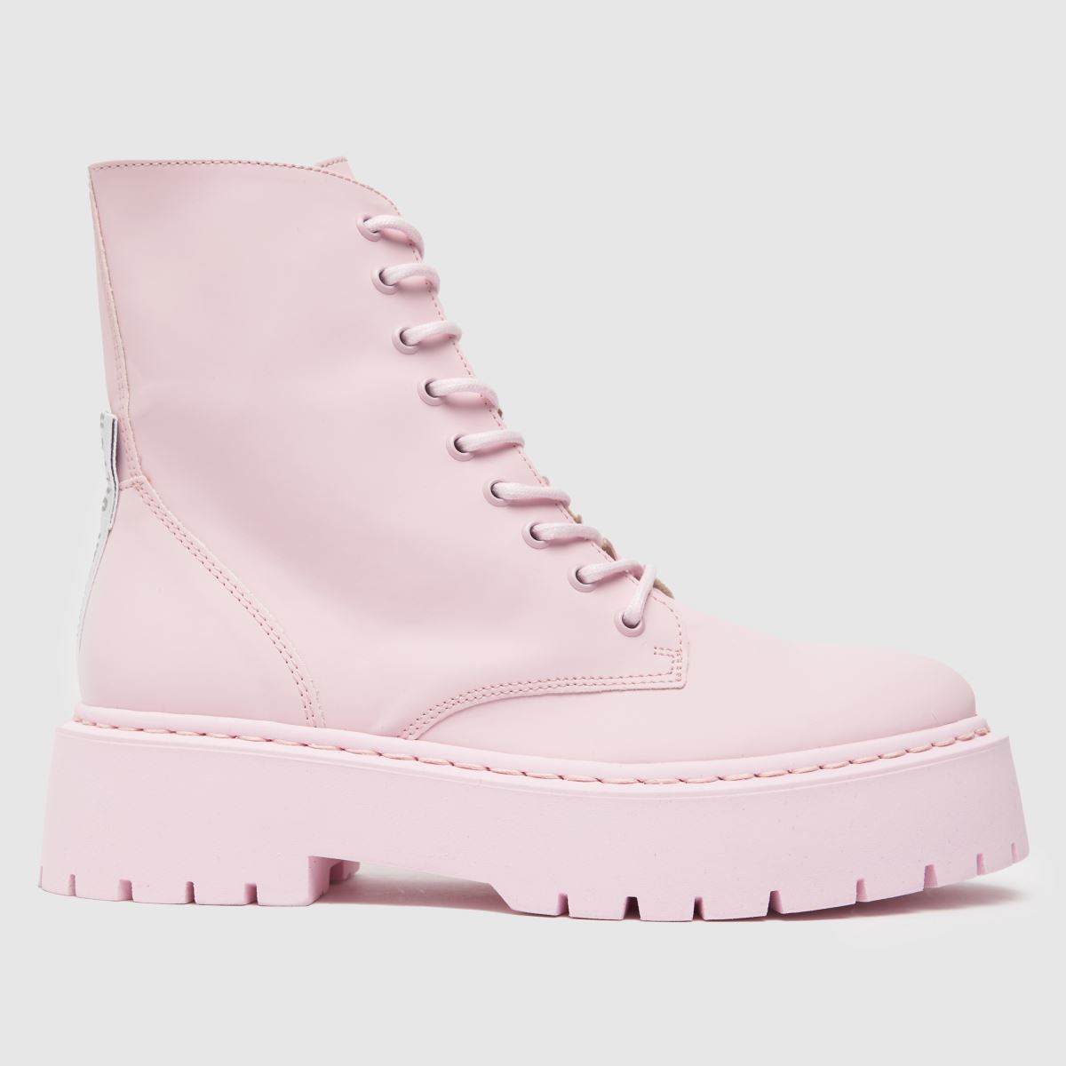Steve Madden skylar boots in pale pink