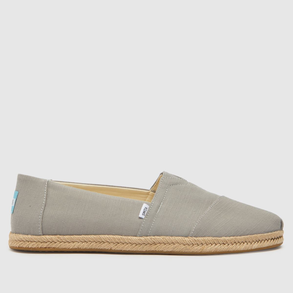 TOMS alpagarta rope vegan shoes in grey