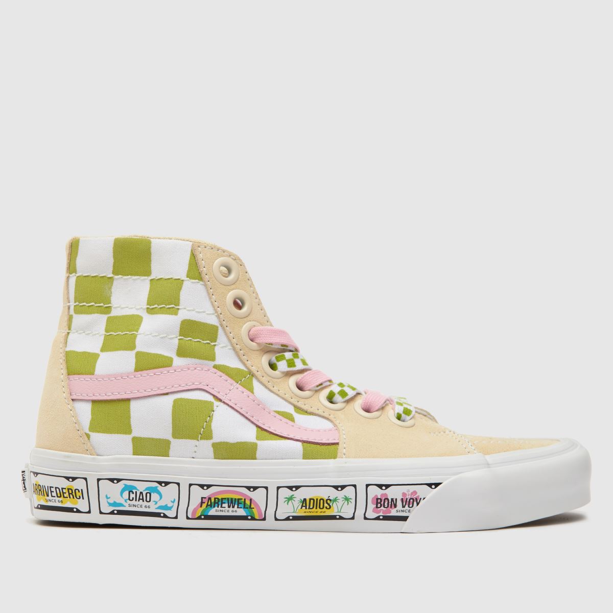 Vans hi tapered em on holiday trainers in multi Vans hi tapered em on holiday trainers in multi