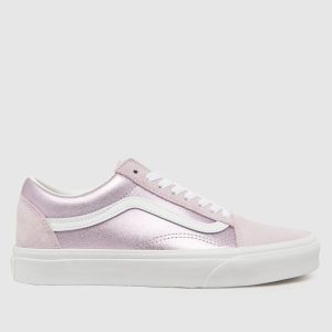 Vans old skool trainers in lilac