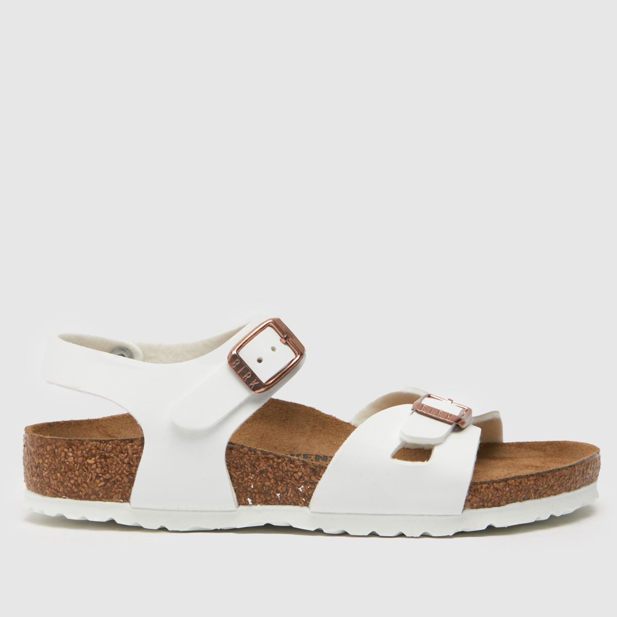 BIRKENSTOCK white rio Girls Toddler sandals
