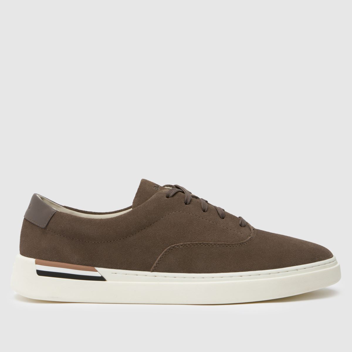BOSS clint tennis trainers in brown