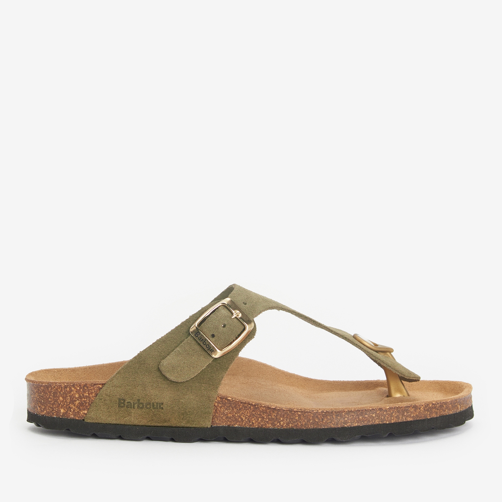 Barbour Women's Margate Suede Toe Post Sandals - UK 3
