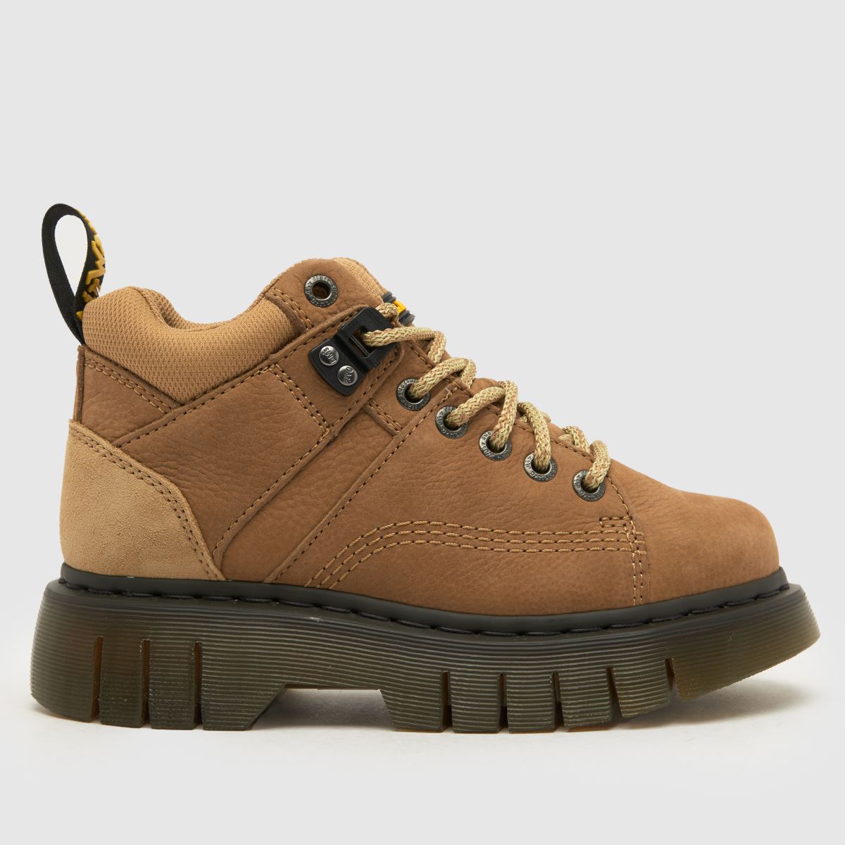 Dr Martens woodard hiker boots in beige