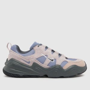 Nike tech hera trainers in grey multi
