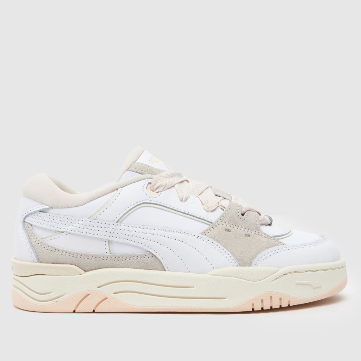 PUMA 180 trainers in white & pink PUMA 180 trainers in white & pink
