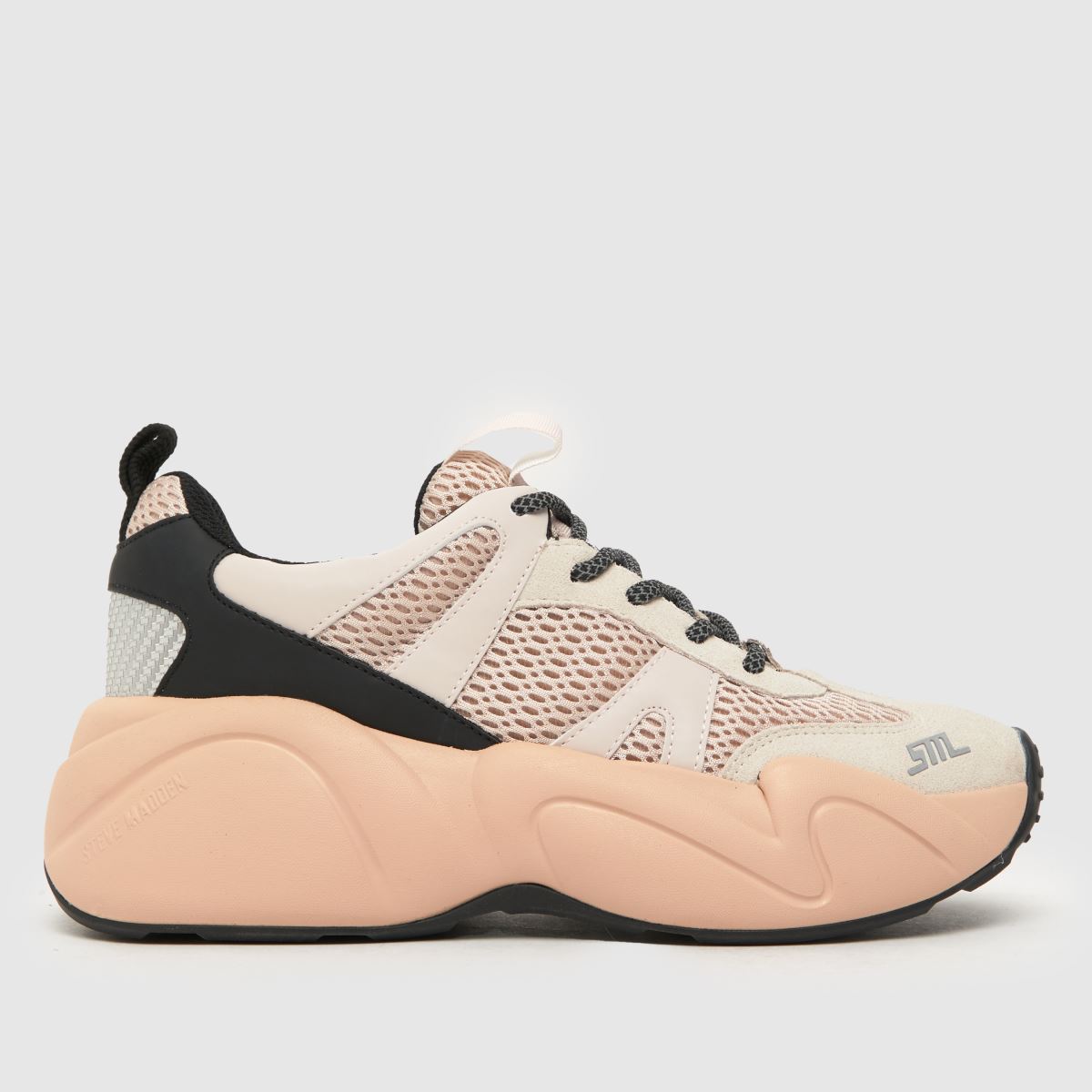 Steve Madden bounce 1 trainers in off-white multi