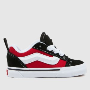 Vans black & red knu skool Boys Toddler toddler