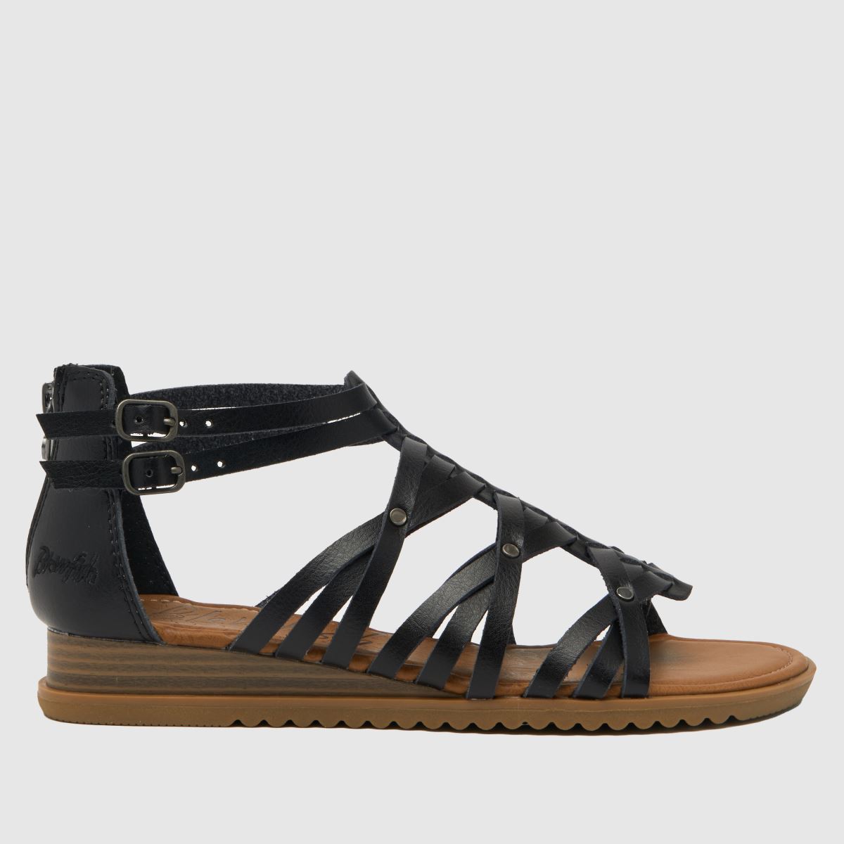 Blowfish Malibu bloomy vegan sandals in black
