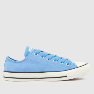 Converse all star ox city kicks trainers in pale blue