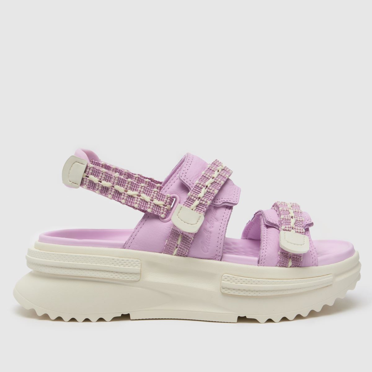Converse run star utility cx sandals in lilac