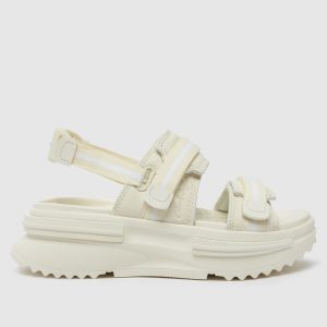 Converse run star utility cx sandals in white