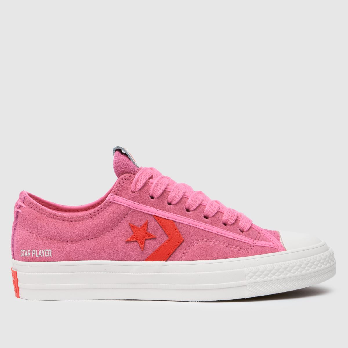 Converse star player 76 trainers in pink multi Converse star player 76 trainers in pink multi
