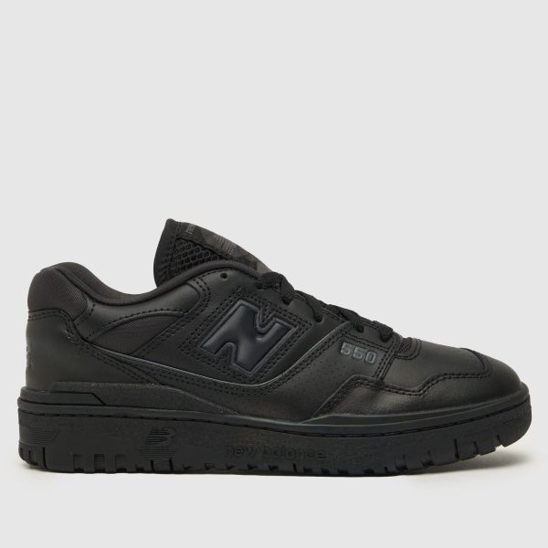 New Balance bb550 trainers in black