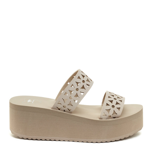 Rocket Dog Hippy Natural Cutout Wedge Sandal