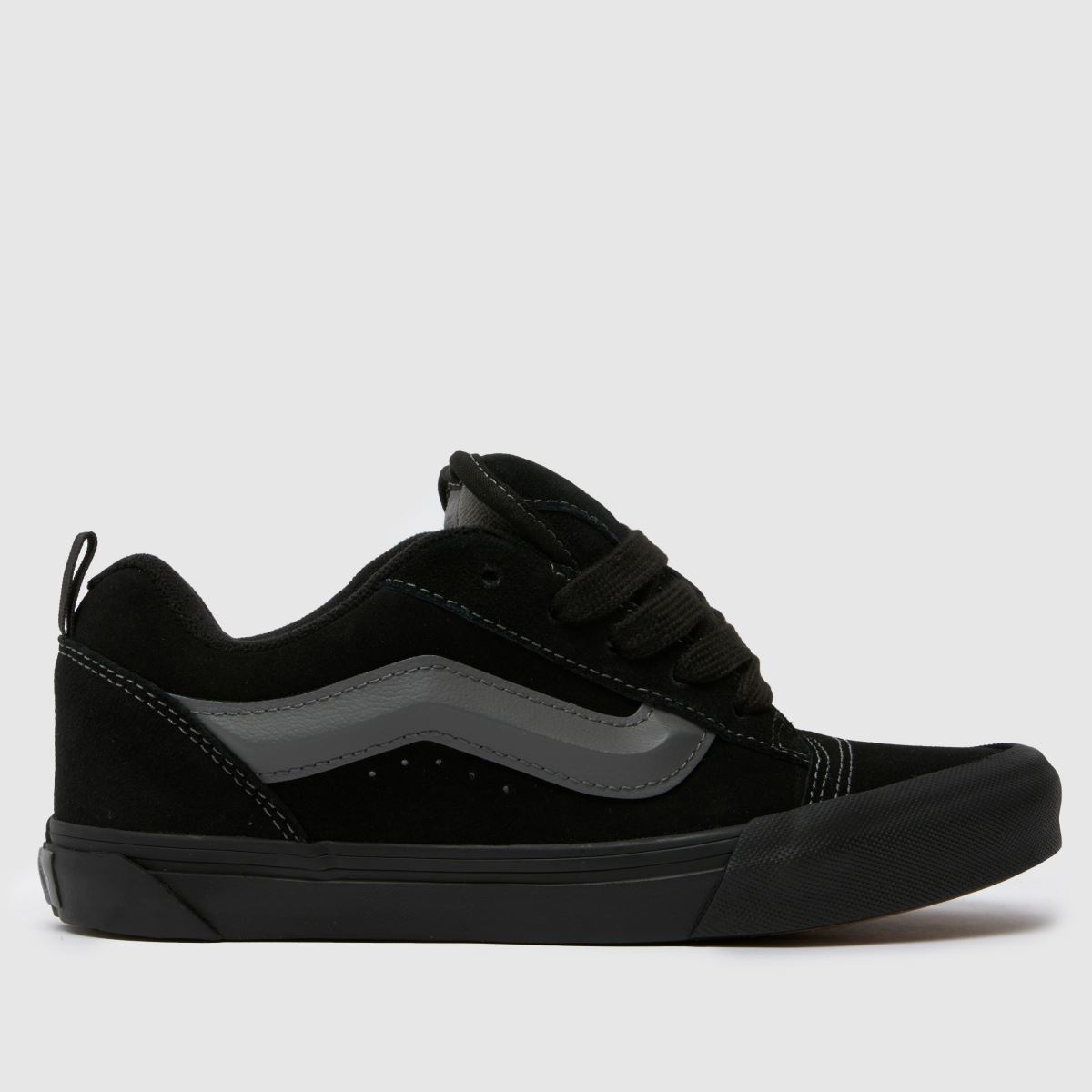 Vans black knu skool Youth trainers