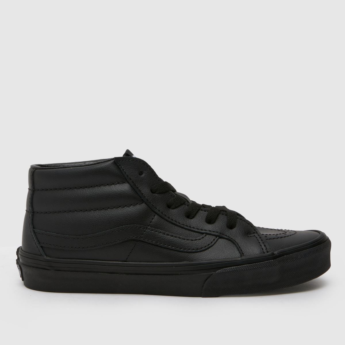 Vans black sk8-mid reissue Youth trainers