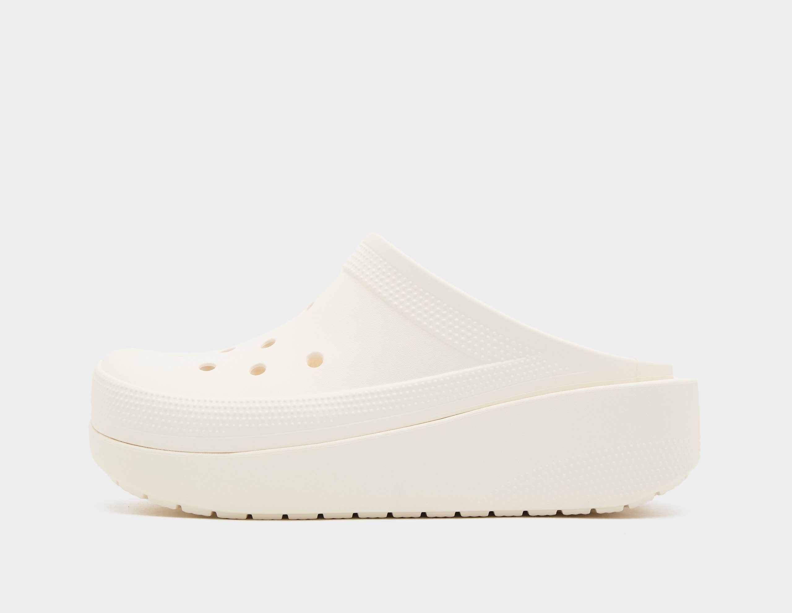 Crocs Blunt Toe Clog, White Crocs Blunt Toe Clog, White