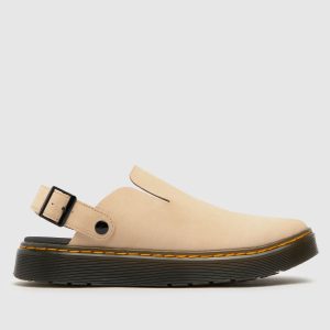 Dr Martens carlson mule sandals in beige