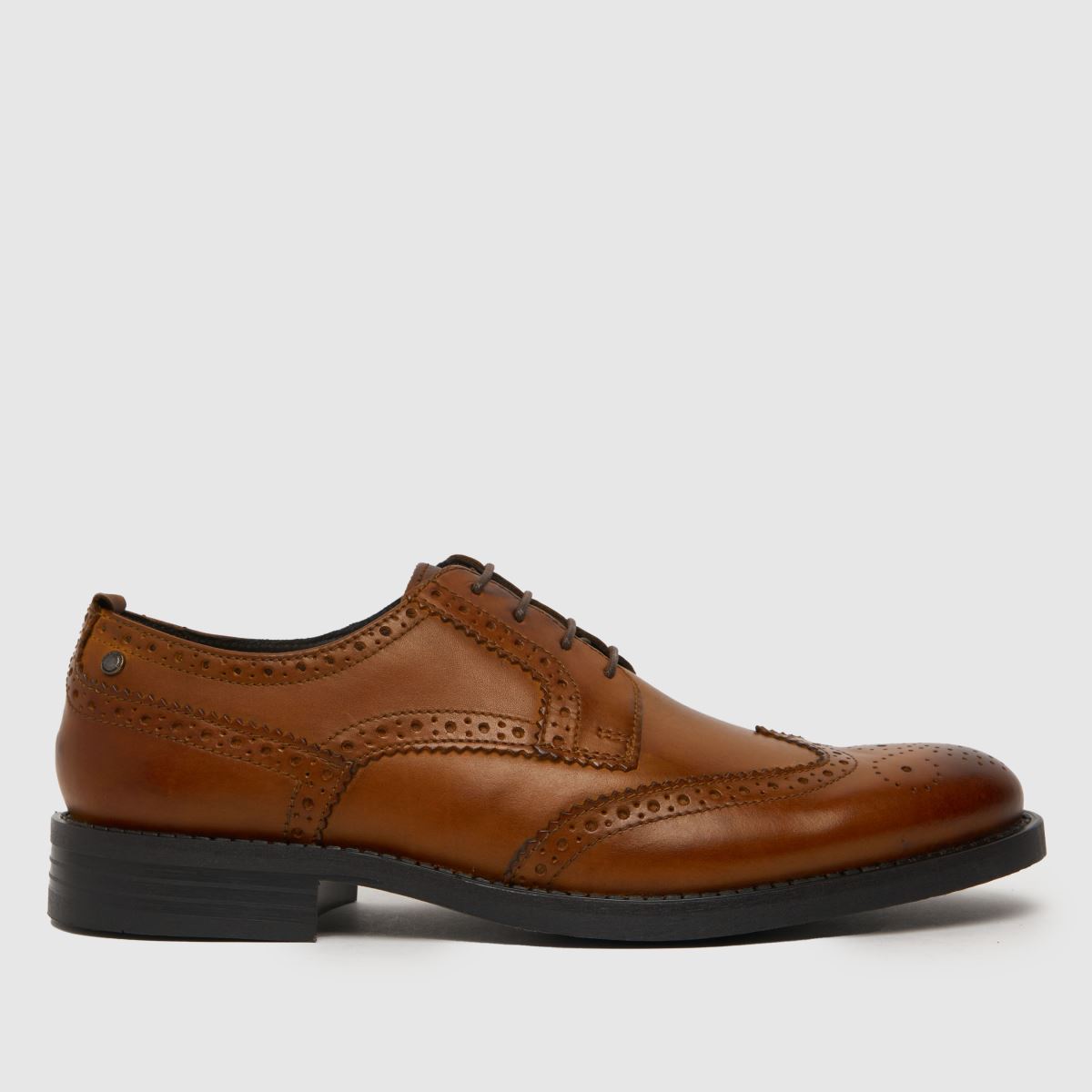 Base London cooper brogue shoes in tan