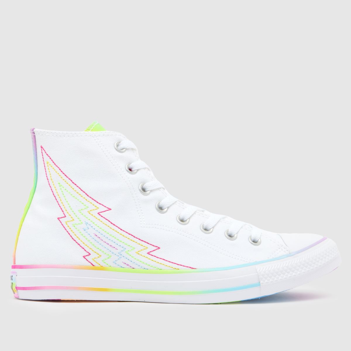 Converse all star hi pride trainers in white multi