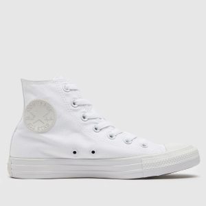 Converse all star mono hi trainers in white