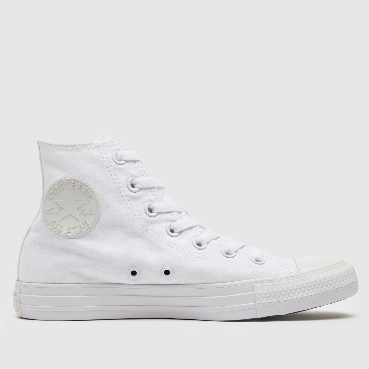 Converse all star mono hi trainers in white
