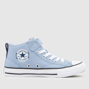 Converse pale blue all star malden street v Boys Junior trainers