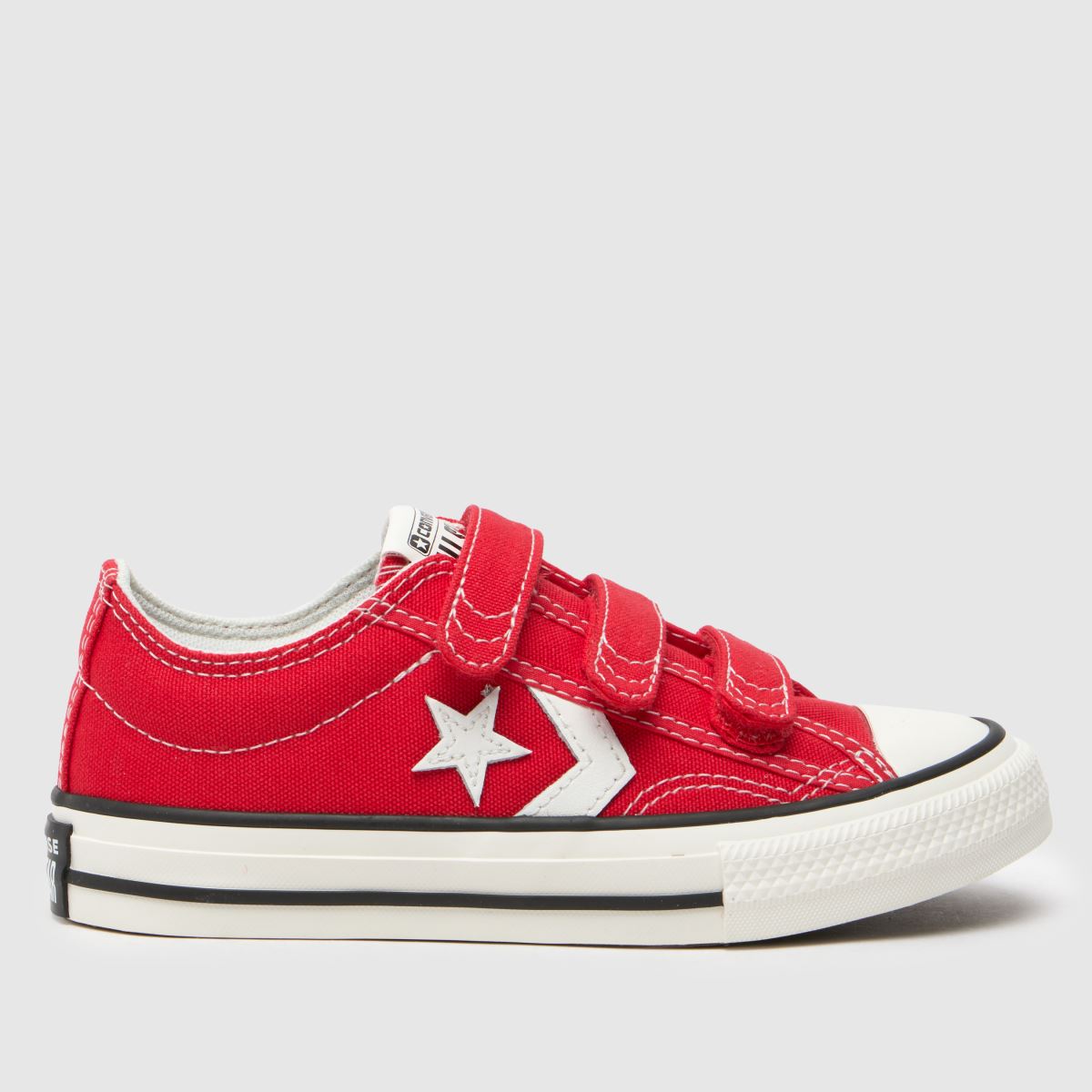 Converse red star player 76 v Junior trainers