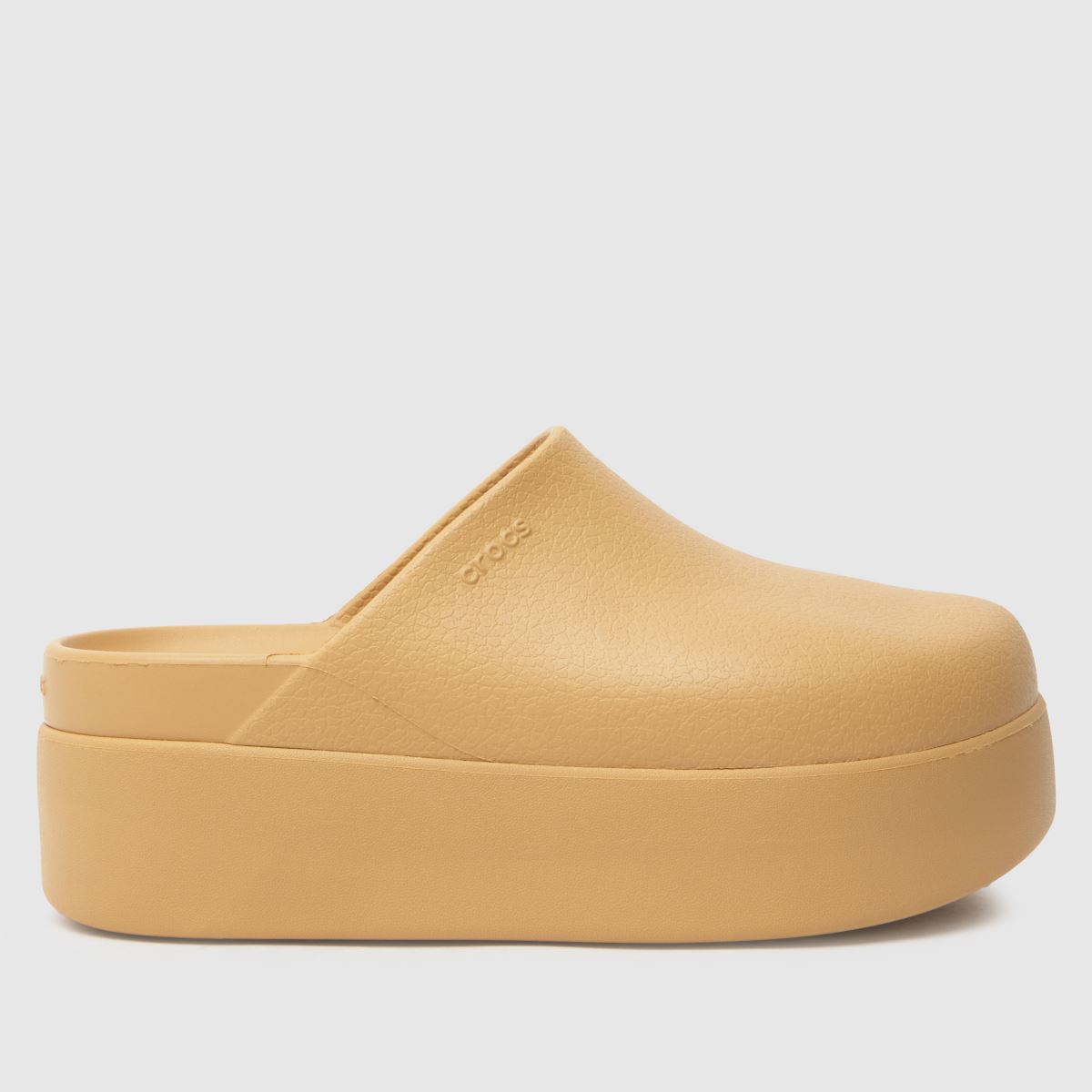 Crocs dylan platform clog sandals in beige